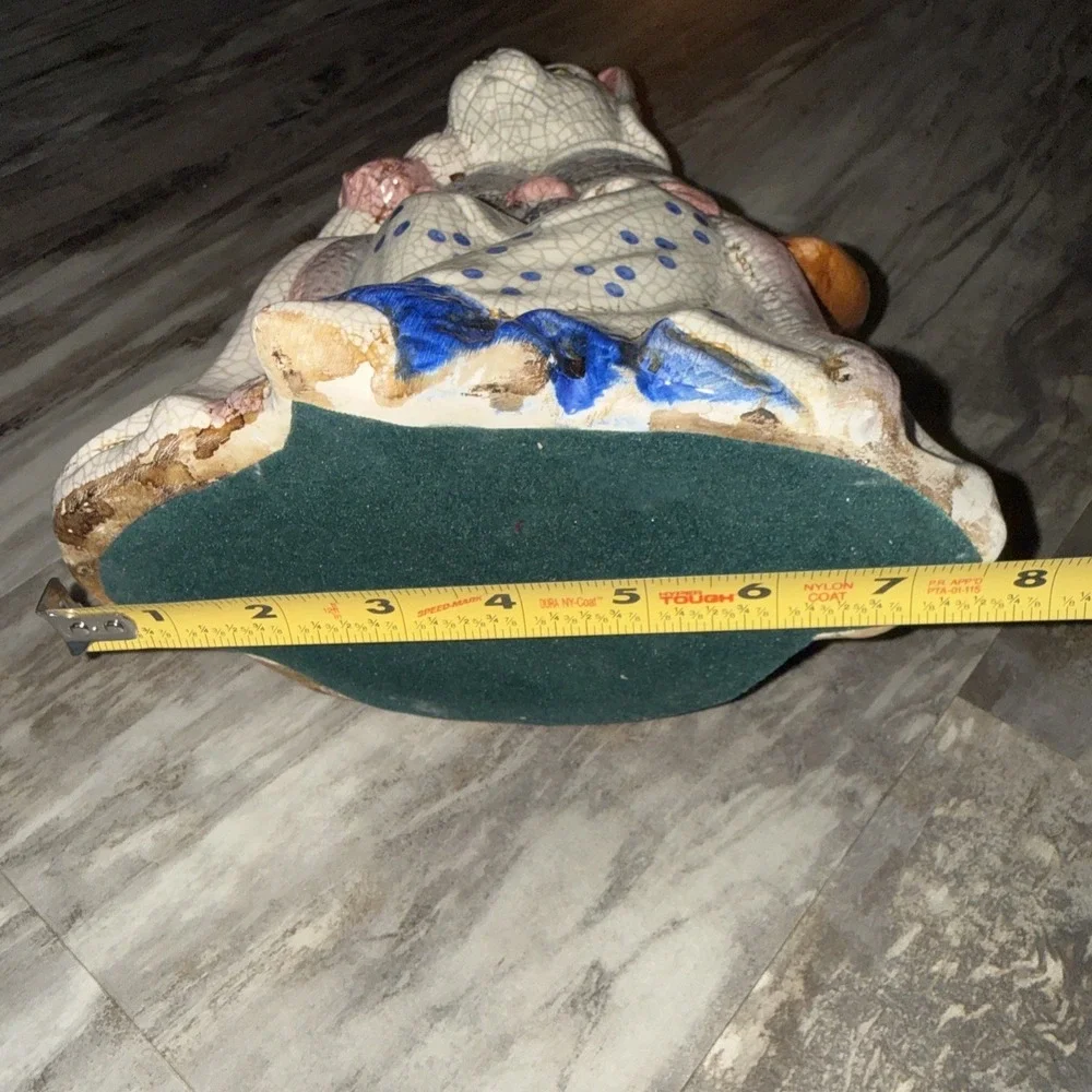Cat Ceramic Crackle Finish Decorative Figurine 10